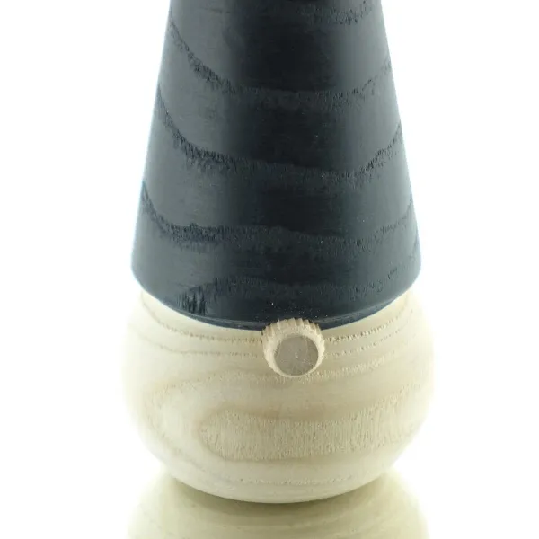 Weihnachtsdeko Wichtel Schwarz 16 cm - Holz