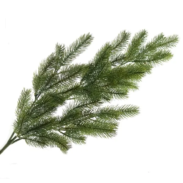 Weihnachtsdekoration Tannenzweig Grün 57 cm - Kunststoff