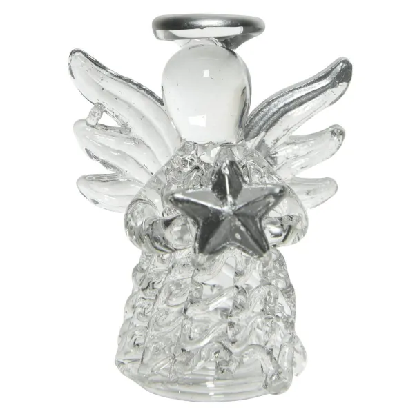 Weihnachtsengel mit Stern - Glas Weihnachtsengel mit Stern - Glas