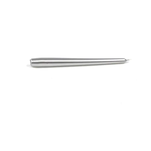 Wenzel Classic Spitzkerze silberfarben Ø 23 mm - Höhe 250 mm