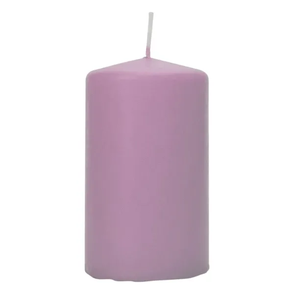 Wenzel Safe Candle® Stumpenkerze Fliederlila Ø 70 mm, Höhe 130 mm - Wachs Wenzel Safe Candle® Stumpenkerze Fliederlila Ø 70 mm, Höhe 130 mm - Wachs