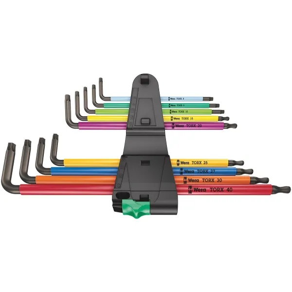 Wera 967/9 TX XL Multicolour 1 Winkelschlüsselsatz lang