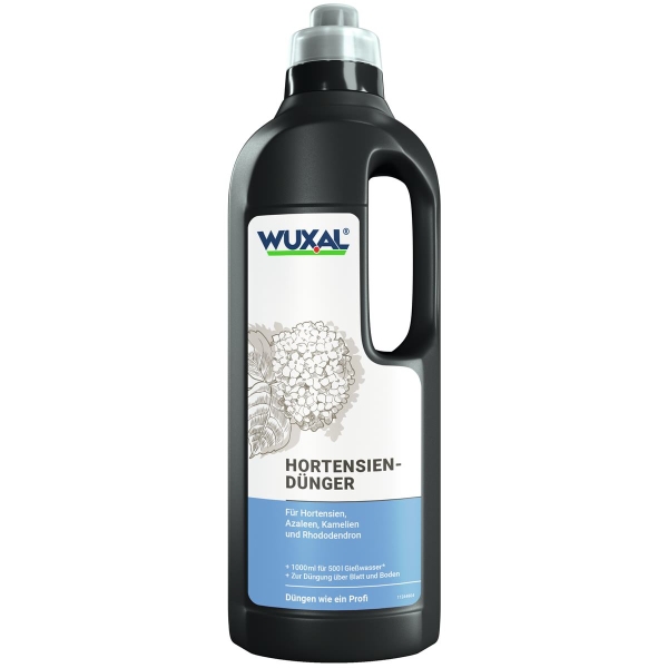 WUXAL® Hortensiendünger für 500 Liter Gießwasser - 1 Liter