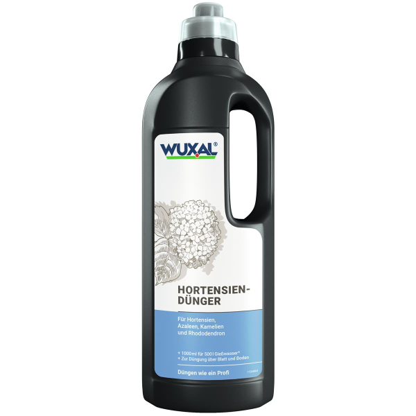 WUXAL® Hortensiendünger für 500 Liter Gießwasser - 1 Liter