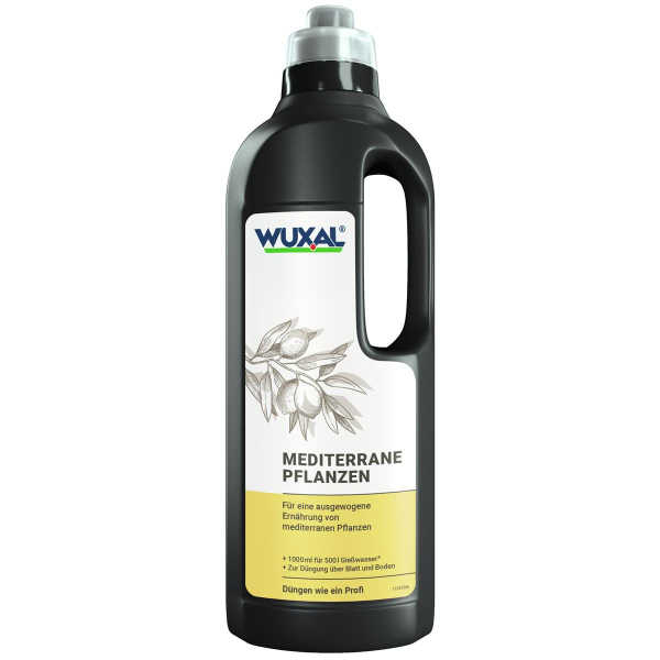 WUXAL® Mediterrane Pflanzendünger für 500 Liter Gießwasser - 1 Liter