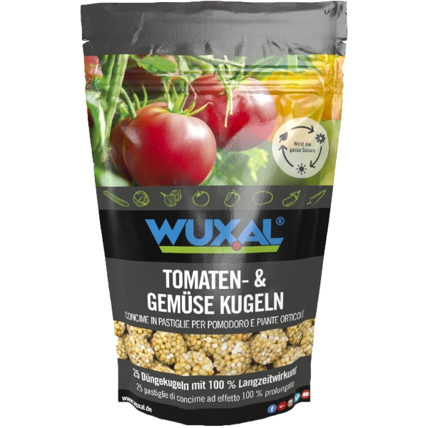 WUXAL® Tomaten & Gemüse Dünger-Kugeln - 25 er