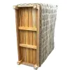 VAN DER LEEDEN Raumtrenner Rattan M mittel 80 x 35 x 76 cm