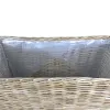 VAN DER LEEDEN Raumtrenner Rattan XL groß 100 x 45 x 82 cm