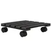 Esschert Design Pflanzenroller Outdoor quadratisch 28 x 28 cm - WPC