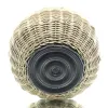 VAN DER LEEDEN DRYPOT® Rattan Tina Pflanzkübel Grau Ø 68 cm - Sylter Körbe