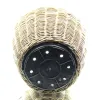 VAN DER LEEDEN DRYPOT® Rattan Pflanzgefäß Grau ca. Ø 80 cm - Sylter Körbe