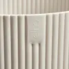 elho® Vibes Übertopf Fold Leinenweiß Ø 25 cm - Kunststoff