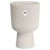 elho® Vibes Übertopf Fold Cup Leinenweiß Ø 14 cm - Kunststoff