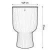 elho® Vibes Übertopf Fold Cup Farngrün Ø 14 cm - Kunststoff