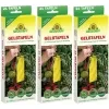 NEUDORFF® Gelbtafeln Kleinformat 7,5 x 20 cm - 21 Tafeln x 3