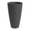 artevasi© HAVANA NATURAL Pflanzgefäß Volcano Anthracite dunkelgrau 70 cm - Kunststoff