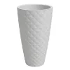 artevasi© HAVANA TROPICAL Pflanzgefäß Limestone Grey Hellgrau 70 cm - Kunststoff