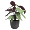 artevasi© HAVANA TROPICAL Pflanztopf Mud Grey dunkelgrau Ø 40 cm - Kunststoff