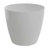 artevasi© SAN REMO Übertopf Weiß glänzend Ø 20 cm - Kunststoff
