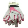 BLACKFOX® Garten - Handschuhe Lady´s Line JARDY Rosa mit Blumendruck Größe 7/S