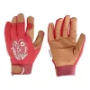BLACKFOX® Garten - Handschuhe SPRING Rot Gr. 8