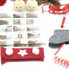 Boltze Weihnachtsdeko Kinder Do It Yourself Bastelset Aenne für 2 Anhänger
