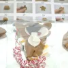 Boltze Weihnachtsdeko Kinder Do It Yourself Bastelset Hirsch Noeline für 3 Anhänger
