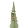 Boltze Weihnachtsdeko Tannenbaum Ceti L Hellgrün 30,3 cm - Holz
