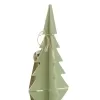 Boltze Weihnachtsdeko Tannenbaum Ceti M Hellgrün 22,5 cm - Holz