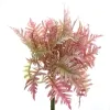 DEKO® FLORALE Farnwedel Pink ca. 36 cm im 5er Bund - Kunstpflanzen