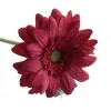 DEKO® FLORALE Gerbera Dunkelrosa Ø 7cm mit 46 cm Stiellänge - Kunstblumen