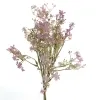 DEKO® FLORALE Sternblüten-Strauß Lila 40 cm mit 3 Stielen - Kunstblumen