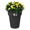 elho® Green Basics Pflanzgefäß hoch Schwarz Ø 35 cm - Kunststoff