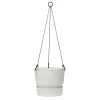 elho® Greenville Blumenampel Weiß Ø 24 cm - Kunststoff
