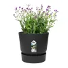 elho® Greenville Pflanzgefäß Living Black Schwarz Ø 20 cm - Kunststoff