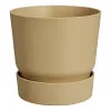 elho® Greenville Pflanzgefäß Sandfarben Ø 40 cm - Kunststoff