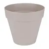 elho® Loft Pflanzkübel Urban 40 Softgrau mit Rollen Ø 39 cm - Kunststoff