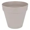 elho® Loft Pflanzkübel Urban 60 Softgrau mit Rollen Ø 58 cm - Kunststoff