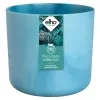 elho® Ocean Übertopf Atlantikblau Ø 14 cm aus Kunststoffen aus dem Meer