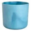 elho® Ocean Übertopf Atlantikblau Ø 18 cm aus Kunststoffen aus dem Meer