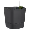 elho® Pflanzgefäß Greensense Aqua Care Quadrat Holzkohlegrau 30 cm - Kunststoff