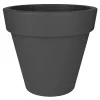elho® Pure Round Pflanzgefäß Anthrazit Ø 39 cm - Kunststoff