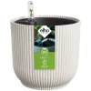 elho® Vibes Blumentopf all-in-1 Leinenweiß Ø 25 cm - Kunststoff