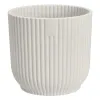 elho® Vibes Übertopf Fold Mini Seidenweiß Ø 11cm - Kunststoff
