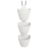 elho® Vibia campana 3er Wandtopf vertikal forrest Seidenweiß - Kunststoff
