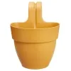 elho® Vibia campana easy Pflanzgefäß S Honiggelb zum Einhängen - Kunststoff