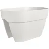 elho® Vibia campana Geländerkasten Flower Bridge Seidenweiß 40 cm - Kunststoff