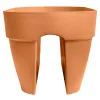 elho® Vibia campana Geländerkasten Flower Bridge Terracotta 60 cm - Kunststoff