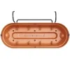 elho® Vibia campana Pflanzkasten Terracotta 50 cm mit Halter allin1 - Kunststoff