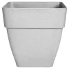 elho® Vibia campana quadrat Pflanzkübel Living Beton grau 37 cm - Kunststoff